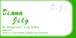 diana jilg business card